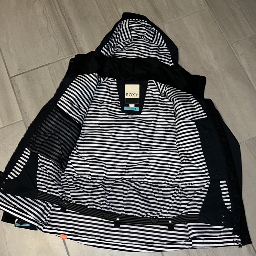 ❄️☃️ ROXY JETTY BLOCK SKI SNOW JACKET FOR WOMEN NEW WITH TAGS! ☃️❄️ - Picture 5 of 7